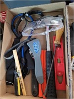 Tools, safety glasses