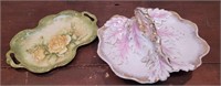 2pcs - Beautiful Hand-painted Dresser Tray And