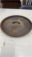 12 Inch Cast Iron Replacement Lid. Needs