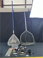 Fishing Reels, Lures, Nets