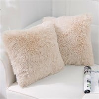 Luxury Soft Faux Fur Fleece Cushion Cover