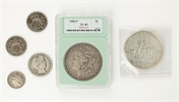 Coin Assorted U.S. Type Coins Morgan +