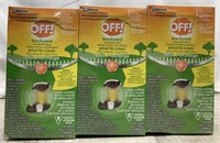 Off! Backyard Mosquito Lamp 3 Pack Refills