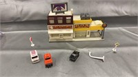 VTG 1989 microMachines galoob gas station