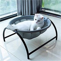 JUNSPOW Cat Bed Dog/Pet Hammock Bed Free-Standing