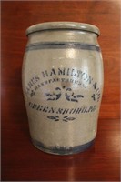 Antique Crock 1892 James Hamilton & Co.