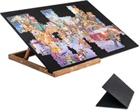 Tektalk Foldable Jigsaw Puzzle Board  Black