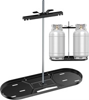 Skyflame Steel RV Dual Propane Tank Mount