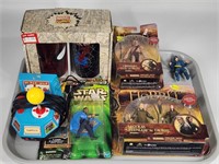 ASSORTED LOT OF ACTION FIGURES & TOYS