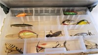 Plano Guide Elite with vintage lures and