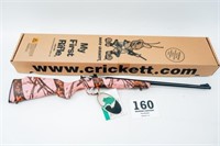 NEW KSA CRICKET 22 LR PINK CAMO BLUED