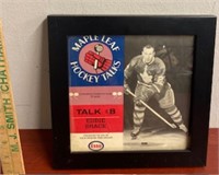 Framed Eddie Shack-Hockey Talks