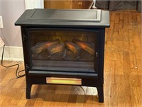 Electric fireplace heater - tested good /