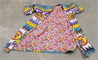 Uzbek Ikat Chapan Robe