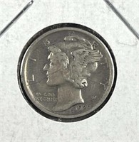 1920-S Mercury Silver Dime, US 10c Coin