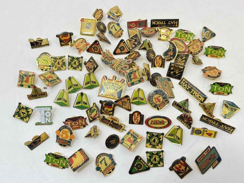 National Dart Association Pin Collection