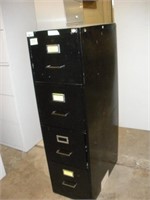 4 Drawer File Cabinet w/Key 15x25x52