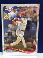 2002 TOPPS CHROME JIMMY ROLLINS 164