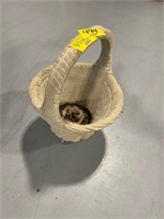 CONCRETE OUTDOOR PLANTER BASKET