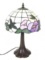 Stained Glass Hummingbird Lamp Works