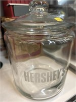 Hershey's Glass Canister