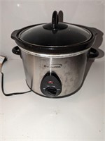 Brentwood Small Round Crock Pot