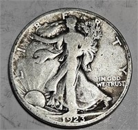 1923 s Better Date Walking Liberty Half Dollar