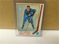 1969-70 OPC Tim Horton #182 Hockey Card