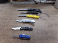 6-pocket knives