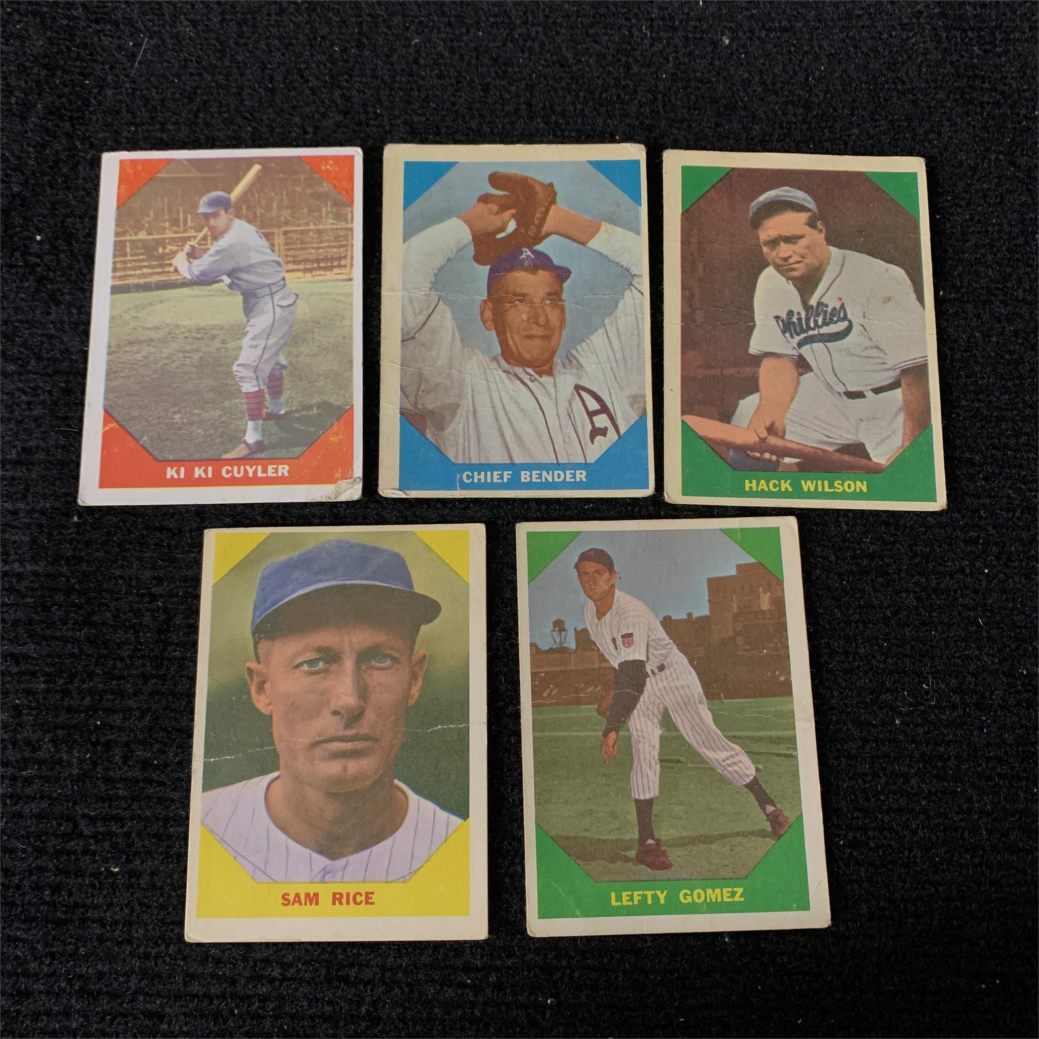 1960 Fleer Baseball Cards, Vernon Gomez