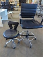 Tall Mid-Back Office Chair and Technician Chair,