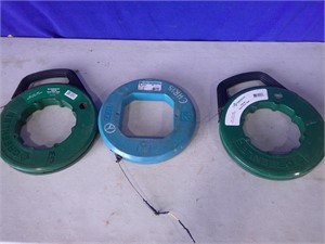 Greenlee and Ideal fish tapes
