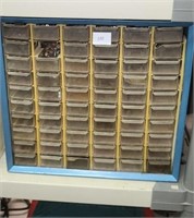 Screw bin case and contents