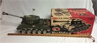 Remco- U.s Army Bulldog Tank *1 handle broke*