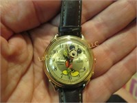 Lorus Mickey mouse watch arms are the hands