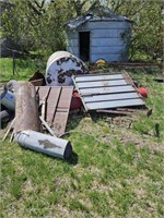 Bin w/ Contents & Scrap Metal (Off Site)