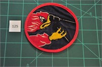 Red Hawk 492d Fighter-Bomber Squadron 1950s Patch