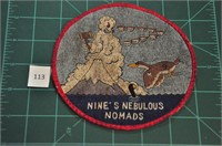 Nine's Nebulous Nomads 1960s Military Patch