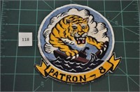 Patron - 8 
US Navy Military Patch 1960s