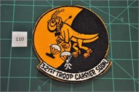 321st Troop Carrier Sqdn 1960s Military Patch
