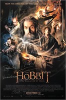 Autograph Hobbit Desolation of Smaug Poster