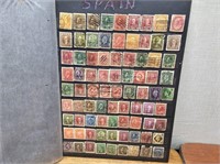 VINTAGE Double Sided STAMP Sheets