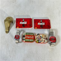 Coca Cola Collector Watches Bottle Opener and More