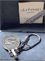 1936 Buffalo Nickel Keychain