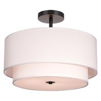 FRIDEKO HOME Flush Mount Ceiling Light 15 7 inch