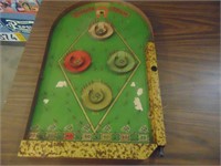 Lindstroms Steeple Chase Vintage Pinball Game