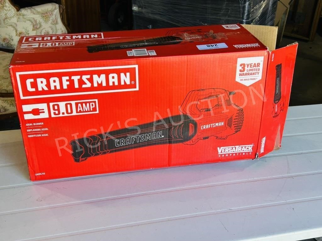 Craftsman electric yard blower in box