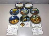 Garfield LE Danbury Mint Collectors Plates w/