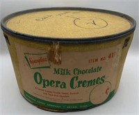 SPANGLERS MILK CHOCOLATE OPERA CREMES BOX