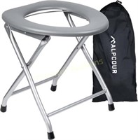 Alpcour Portable Toilet Seat - For Camping